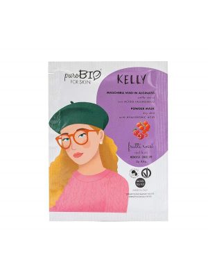 Purobio for skin maschera viso peel off pelle secca Kelly - frutti rossi