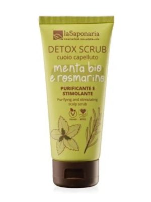 La Saponaria scrub cuoio capelluto detox rosmarino ml. 100