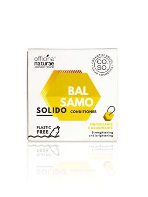 Officina Naturae balsamo solido rinforzante e illuminante "Co.so" gr. 64