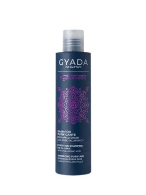 Gyada Cosmetics Hyalurvedic Shampoo Purificante - Neem, Moringa, Hennè Neutro e Acido Jaluronico ml. 200