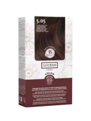 Lucens Umbria tinta per capelli - castano chiaro caldo n. 5.05