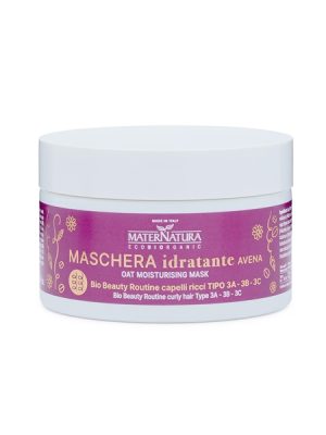 Maternatura maschera idratante capelli ricci all'avena ml. 200