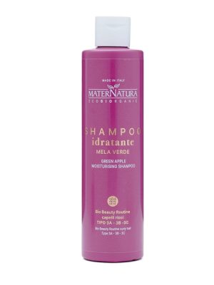 Maternatura shampoo idratante capelli ricci alla mela verde ml. 250