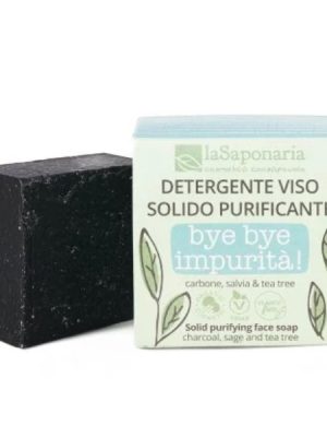 La Saponaria Bye Bye impurità - detergente viso solido purificante gr. 70