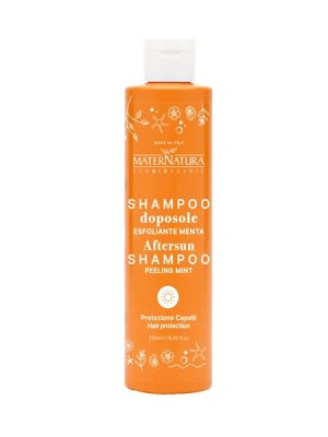 Maternatura shampoo doposole esfoliante menta ml. 250
