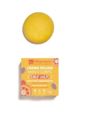 La Saponaria crema corpo solida mani e corpo Keep Calm ml. 80