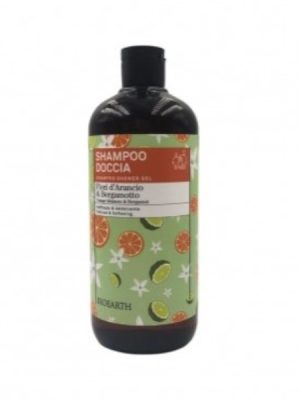 Bioearth shampoo doccia Fiori d'arancio e Bergamotto ml. 500