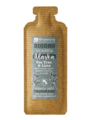 La Saponaria Alaska - bio deodorante roll on refill ml. 40