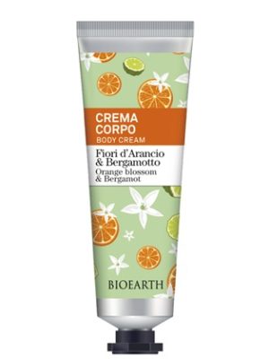 Bioearth crema corpo Fiori d'Arancio e Bergamotto ml. 75
