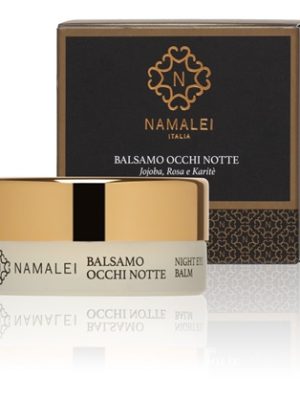 Namalei balsamo occhi notte ml. 15 con Jojoba, Rosa e Karitè