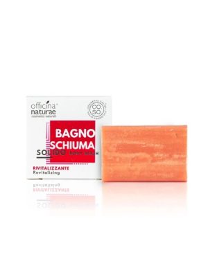 Officina Naturae mini size bagnoschiuma solido rivitalizzante "Co.so" gr. 15 - Salice e The Nero