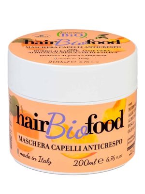Parentesi Bio Hair bio Food - maschera capelli anticrespo pesca e albicocca ml. 200