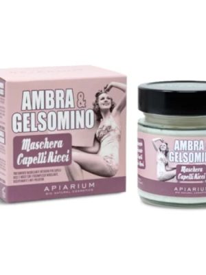 Apiarium maschera capelli ricci Ambra e Gelsomino ml. 200