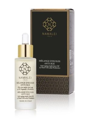 Namalei Melange d'Huiles anti-age - trattamento notte con 13 oli vegetali e probiotici ml. 30