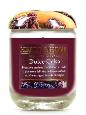 Heart & home candela large "Dolce Gelso" - 75 ore