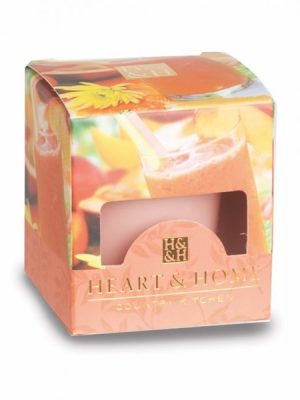 Heart & home candelina votivo "Pesca e Mango" - 15 ore