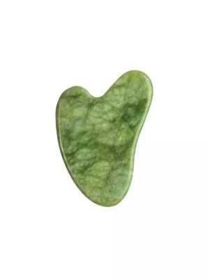 Zoè Cosmetics pietra per massaggio viso Gua Sha in giada