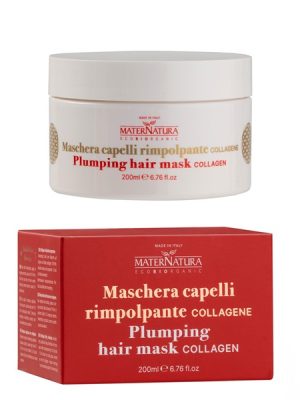 Maternatura maschera capelli rimpolpante con collagene ml. 200