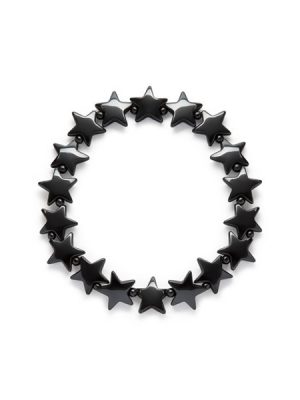 Vestopazzo bracciale elastico Stelle grandi Ematite
