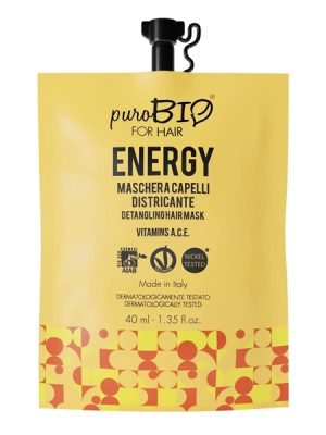 Purobio maschera capelli Energy ml. 40