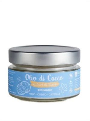 La Saponaria olio di cocco ai fiori di Tiarè bio ml. 150