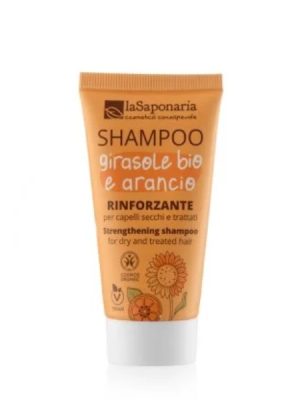 La Saponaria travel size shampoo girasole e arancio ml. 30