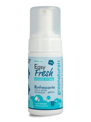 Greenatural detergente intimo in mousse senza risciacquo Easyfresh - rinfrescante ml. 100