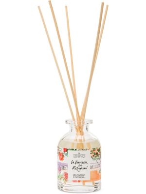 Domea Paesaggi Olfattivi profumatore ambiente con bastoncini ml. 220 - La Terrazza dei Melograni - melograno e patchouli