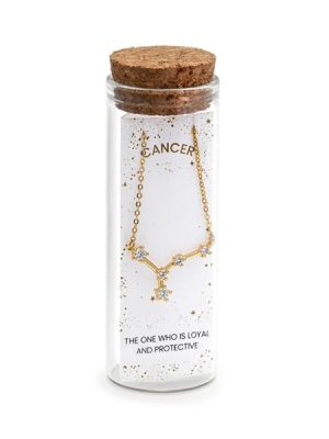 Vestopazzo collana costellazione Cancro - Glass Bottle