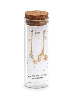 Vestopazzo collana costellazione Leone - Glass Bottle