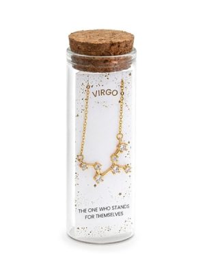 Vestopazzo collana costellazione Vergine - Glass Bottle