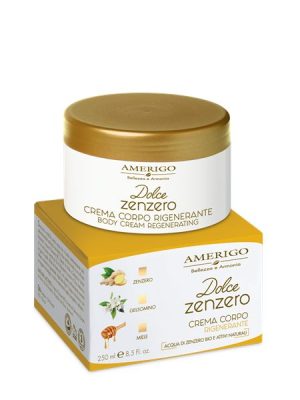 Amerigo Cosmesi crema corpo rigenerante ml. 250 - Dolce Zenzero