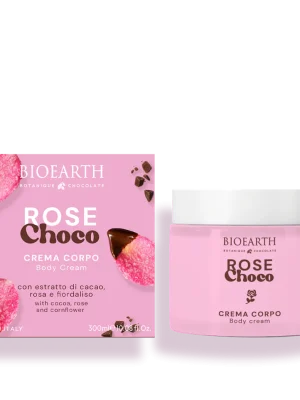 Bioearth crema corpo Cioccolato e Rosa ml. 300