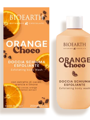 Bioearth docciaschiuma esfoliante Cioccolato e Arancio ml. 250