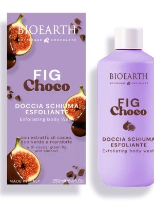 Bioearth docciaschiuma esfoliante Cioccolato e Fico ml. 250