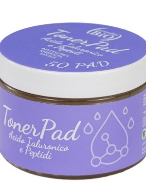 Parentesi Bio Toner Pad all'acido jaluronico e peptidi x 50 pz.