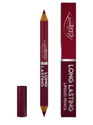 Purobio Matitone rossetto Duo Long Lasting colore 106L - fucsia intenso