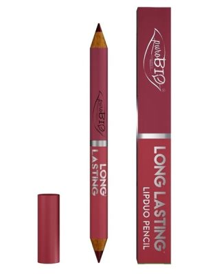 Purobio Matitone rossetto Duo Long Lasting colore 104L - nude rosato chiaro