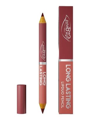 Purobio Matitone rossetto Duo Long Lasting colore 105L - nude pescato