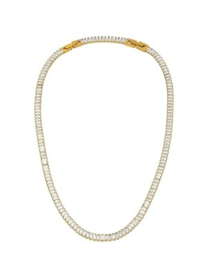 Vestopazzo collana baguette con zirconi Crystal