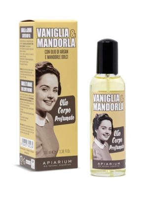 Apiarium olio corpo profumato Vaniglia e Mandorla ml. 100