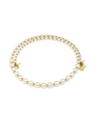Vestopazzo choker con perle