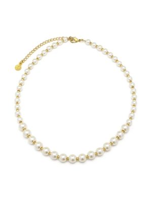 Vestopazzo collana con perle graduate