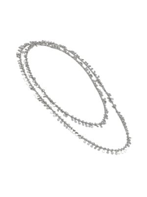 Vestopazzo collana lunga con monete pendenti